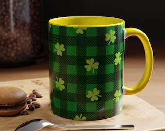 Shamrock Mug: St. Patrick's Day Lucky Clover Coffee Mug