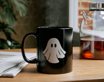 Ghost Mug, Spooky Halloween Gift