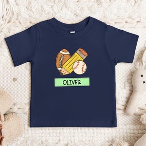 Personalized School Shirt, Back to School Boys Shirt, Custom Name Football Toddler Shirt, First Day of School Kids Shirt, Kids School Tee