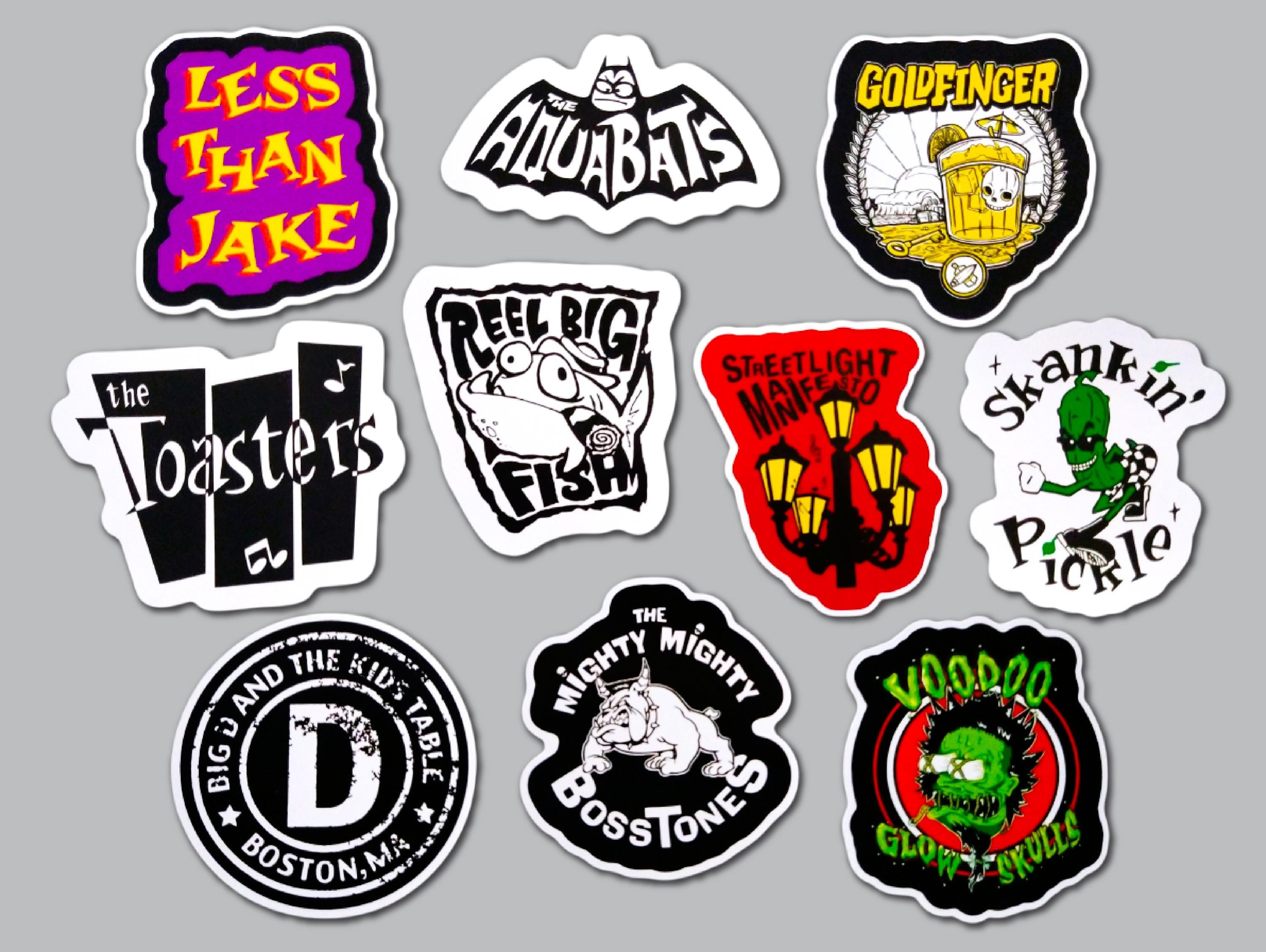 NEVERTRUST MA-1　skins Oi PUNK size2 Oi! Street Punk Vinyl Sticker Lot (10 Pack) SET 2 uk82