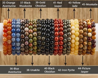 クリスタルビーズブレスレット：カスタムヒーリングアメジスト、ローズクォーツ、シトリン、婚約ギフト