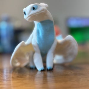 3D-geprinte Light Fury - How to Train Your Dragon
