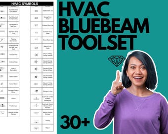 Streamline Your HVAC Drawings with Our Custom Bluebeam Revu Toolset!