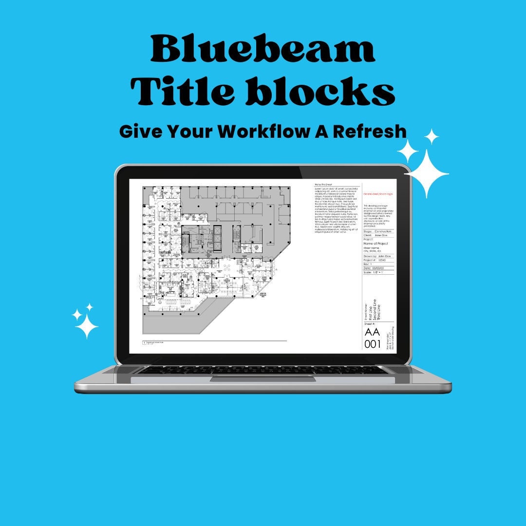 Bluebeam REVU Drawing Title Block Template Bundle Metric Imperial Etsy Bluebeam REVU Drawing Title Block Template Bundle Metric Imperial Etsy