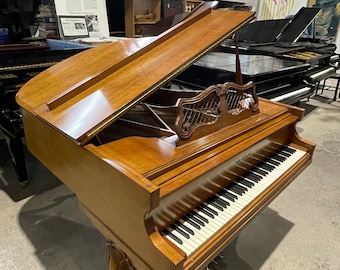 Rare French Provincial Kohler & Campbell Baby Grand Piano