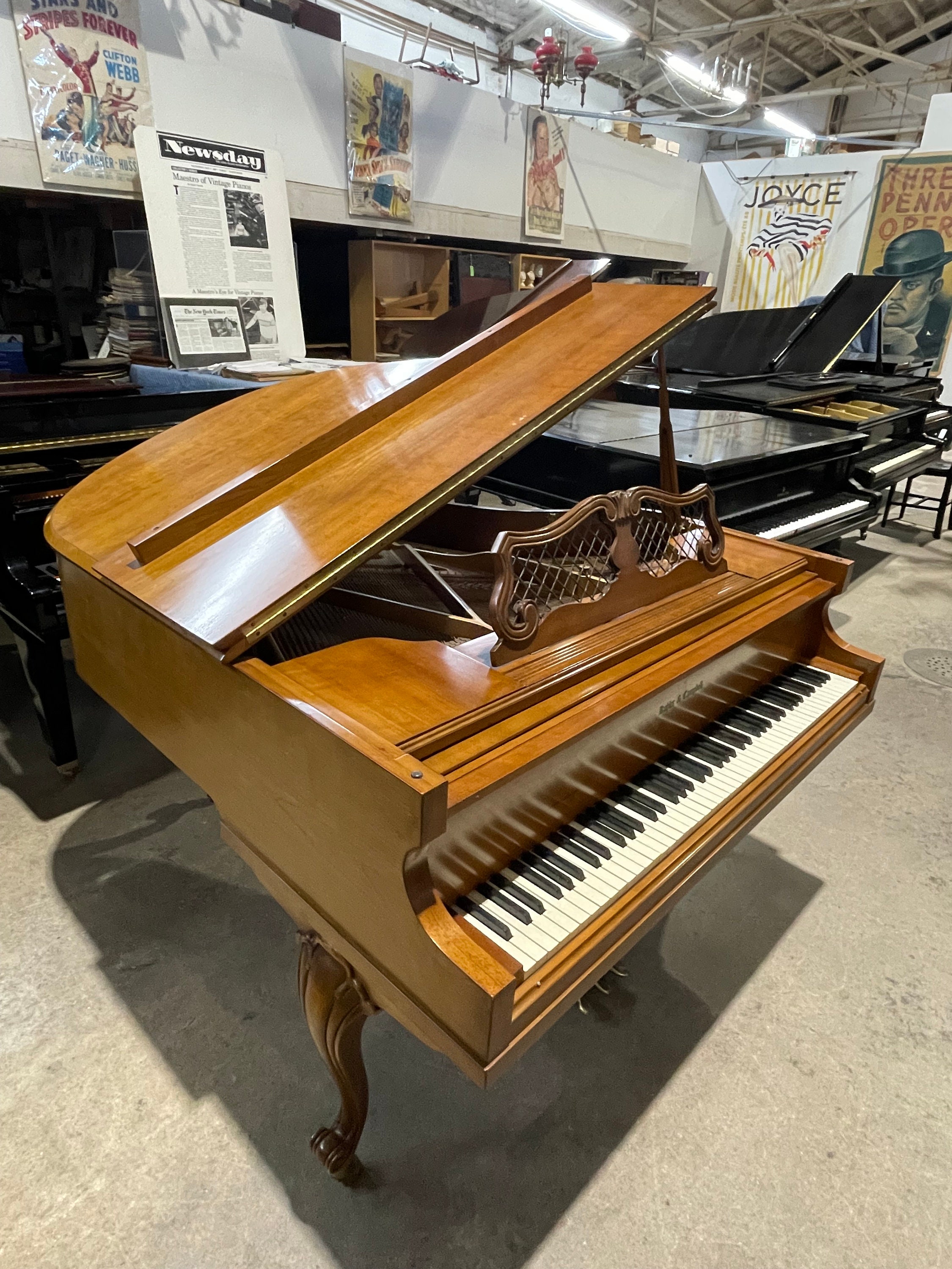 Rare French Provincial Kohler & Campbell Baby Grand Piano - Etsy