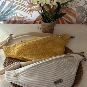 Corduroy fanny pack