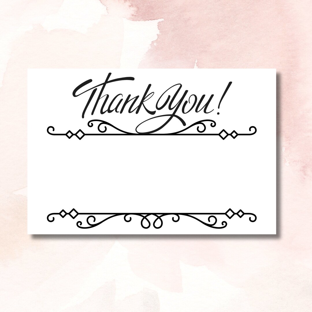 Thank You Thermal Label Design, Printable Packaging Sticker, Thermal ...