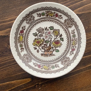 Plato, flotador y árbol vintage de Wood and Sons Dorset, años 60, fabricado en Inglaterra, Burslem.
