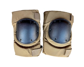 USGI Military Medium Knee Pads Coyote Brown Tactical Protective Gear Marines USMC