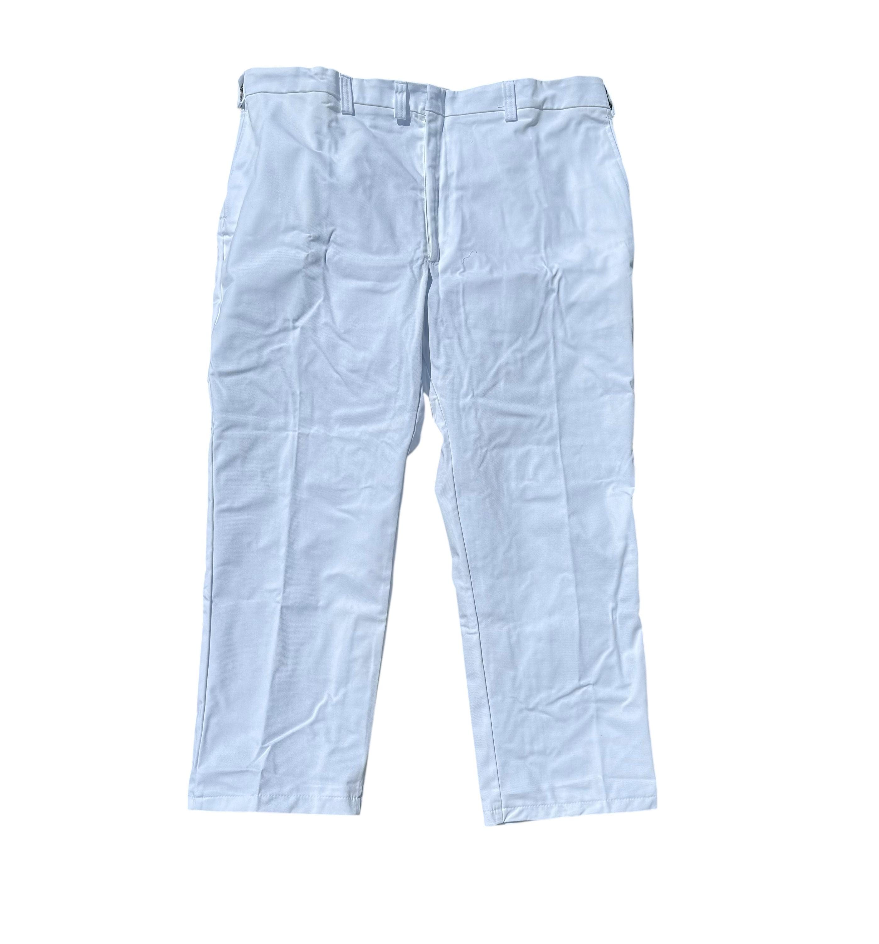 US Military Trousers 46 X 30 White Hospital Duty Uniform/Medical Assistant White Pants