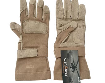USGI Military Tactical Combat GEC Gloves Ansell Hawkeye FROG 46-409 ActivArmr Small