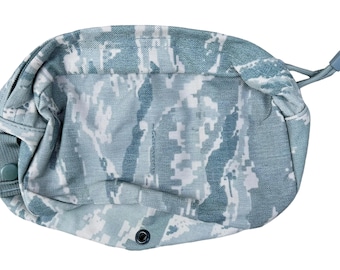 ABU USAF Tiger Stripe MOLLE Horizontal Utility Pouch Air Force