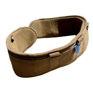 DAMAGED USMC FILBE Coyote Padded Sub War Belt Hip Belt Marine Corps
