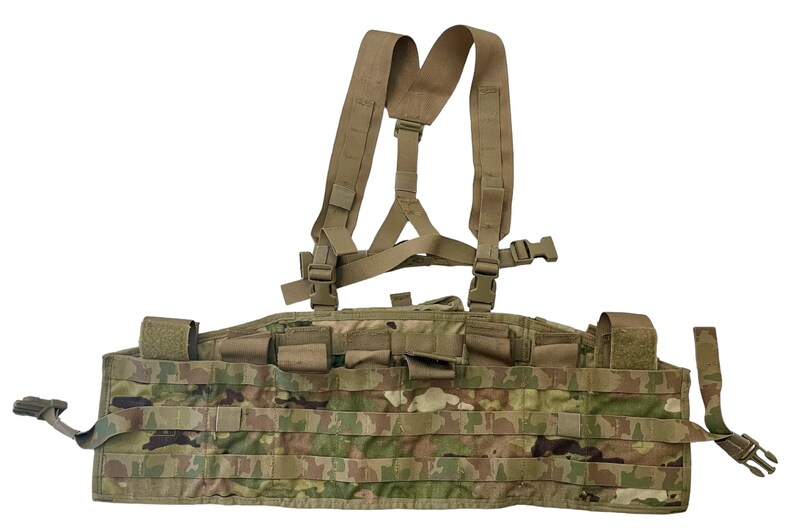 Usgi Army OCP Multicam Molle II Tactical Assault Panel TAP Chest Rig ...