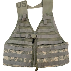 Authentische US Militär Ausgabe Molle II ACU Kampflast Träger FLC Tarnmuster