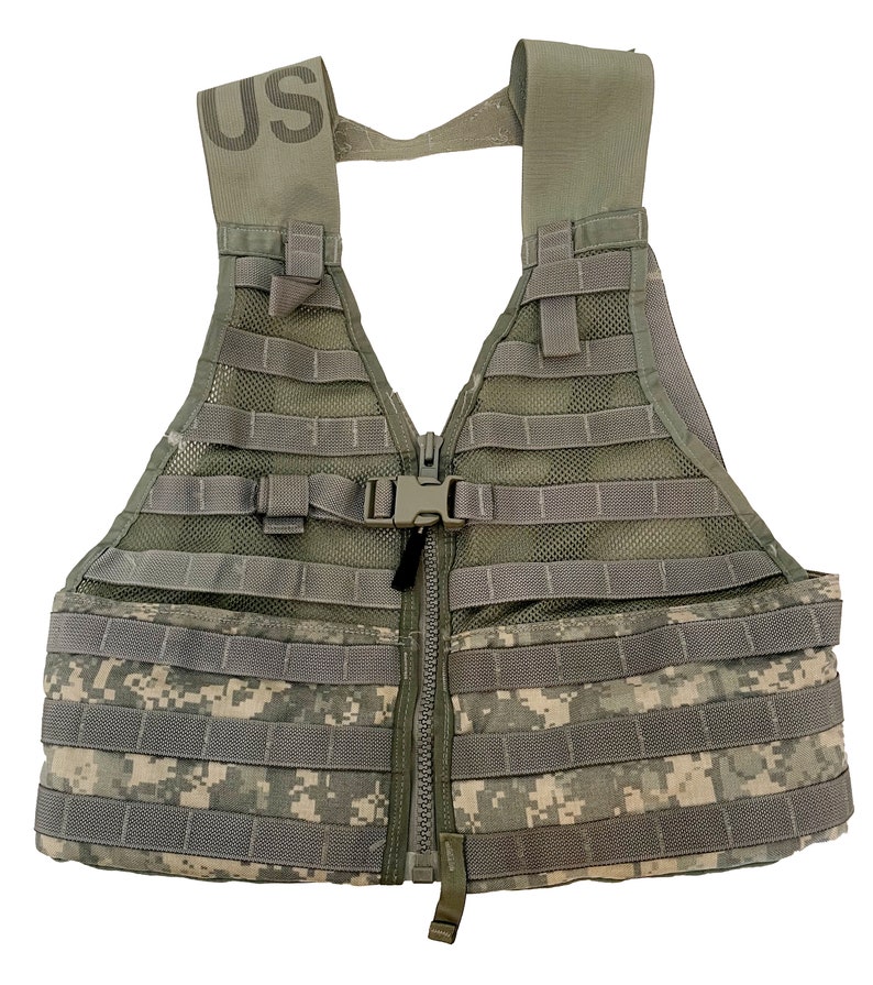 Authentic U.S. Military Issue Molle II ACU Fighting Load Carrier FLC ...