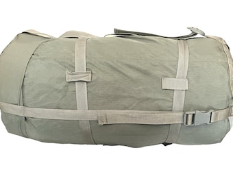 USGI Military Large Compression Stuff Sack Foliage Green / Gray 8465-01-547-2670