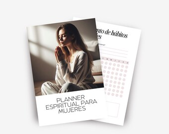Planner Espiritual para Mujeres | Diario de Oración y Reflexión | Crecimiento Espiritual Diario | Herramienta para Mujeres de Fe
