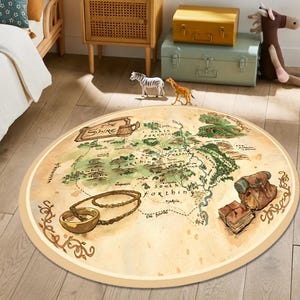 Tapis Terre du Milieu, Tapis Cartes anciennes, Tapis décoratifs pour le salon, Tapis esthétiques pour chambre à coucher, Tapis à motifs Le Seigneur des anneaux, Tapis cadeau