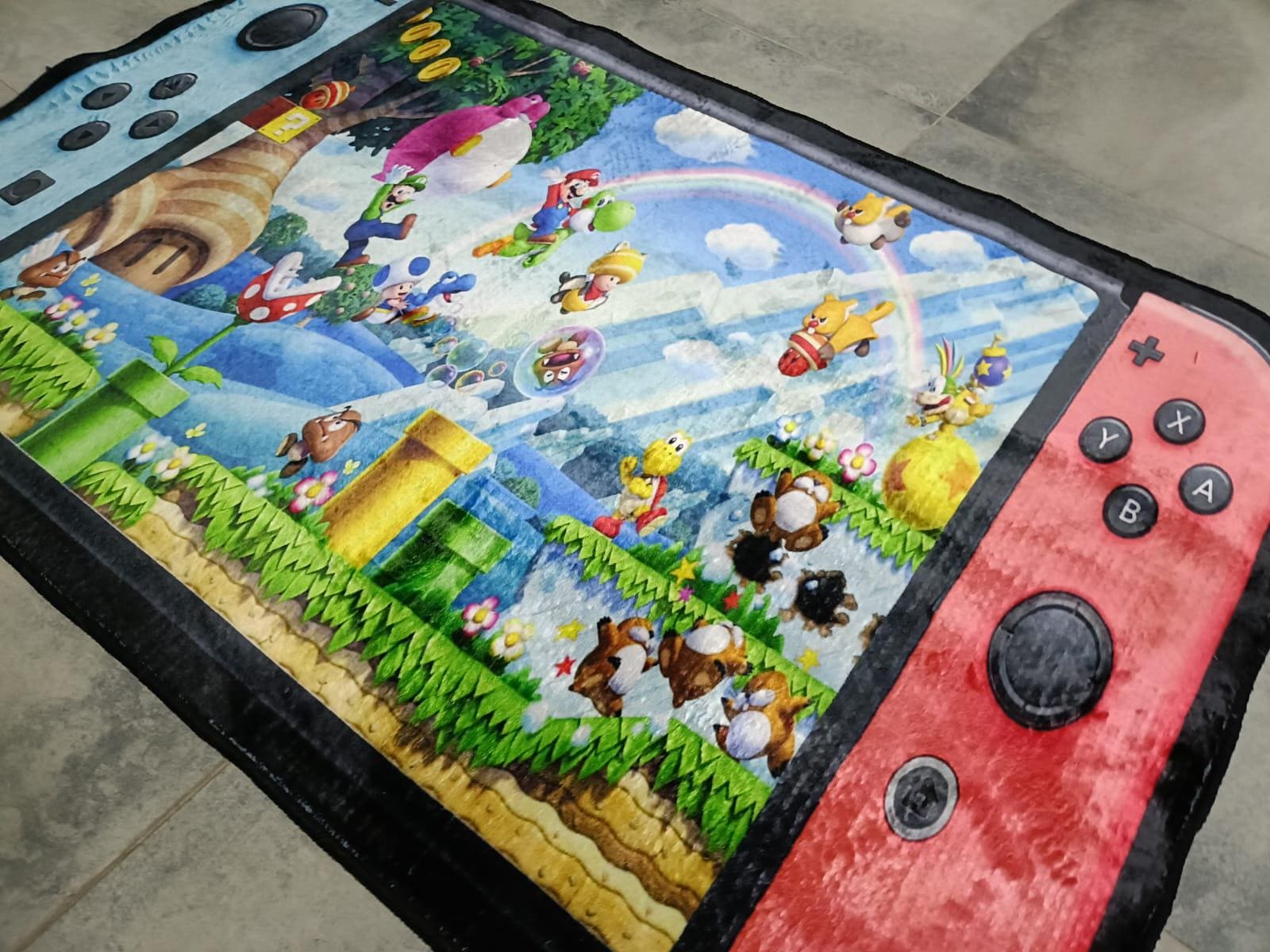 Small Ps4 Rug Consol Themed Area Rug,gameroom Gamer Decor Carpet,custom Kidsroom Rug ...