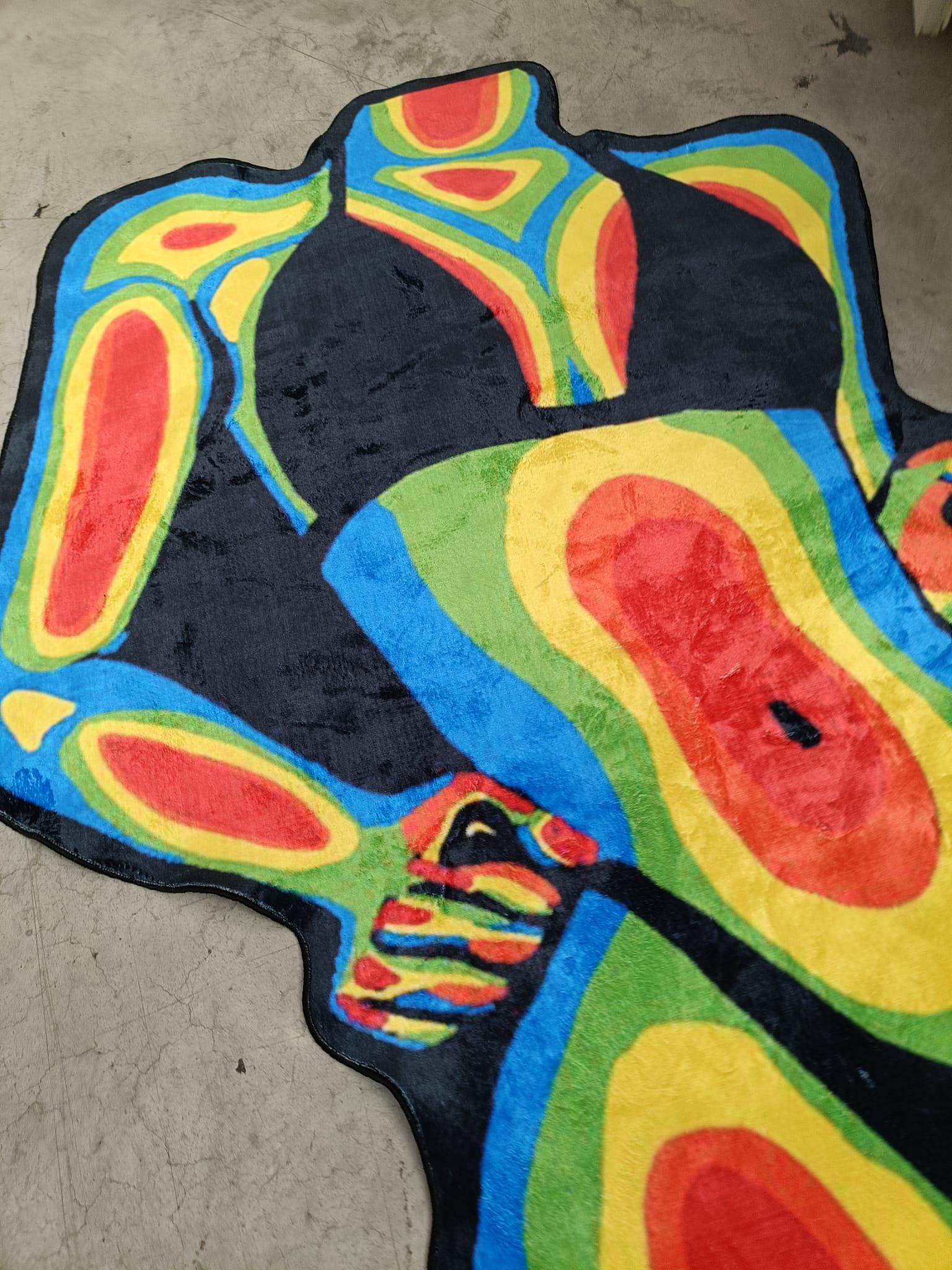 Body Rug Woman Body Printed Rug, Modern Home Decor, Thermal Design Area Rug - Etsy
