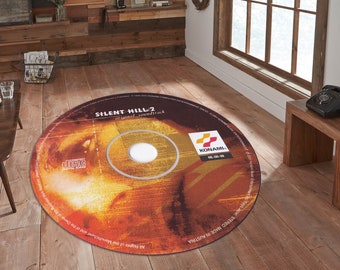 Personalized Gamer Rug: Round Cotton Game Room Carpet
