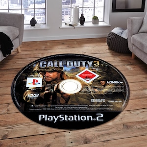 Personalize Round Rug,Popular Game Rug,Gamer rug,Game Room Rug,Gift for Gamer, Custom Round Rug, Area Rug, Cd Rug, Dvd Rug,Play rug,Gift Rug