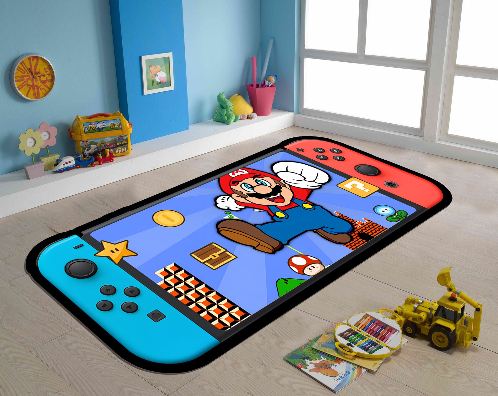 Consol,consol Rug,popular Game Rug,custom Game Rug,game Rug,kidsroom ...