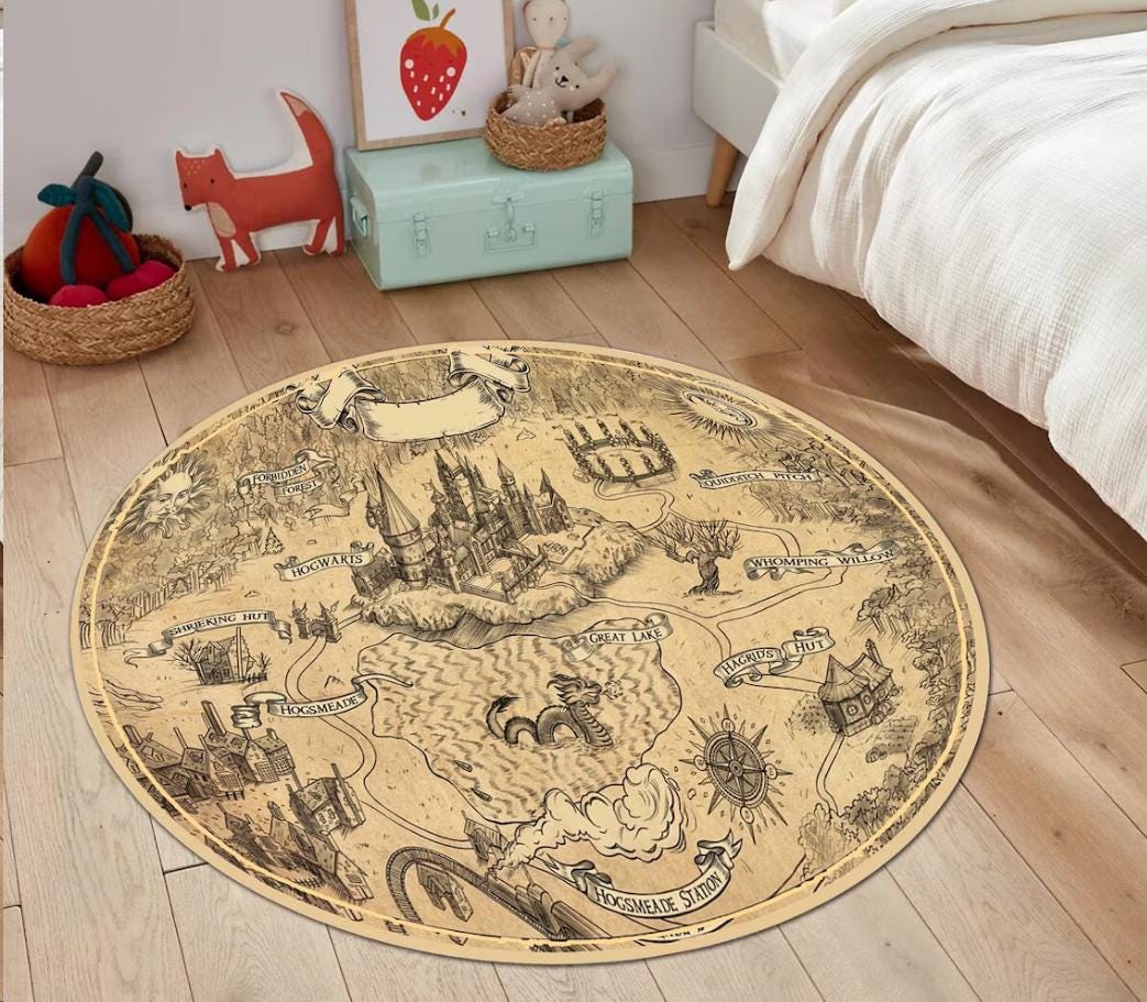 Harrypotter Rug - Etsy