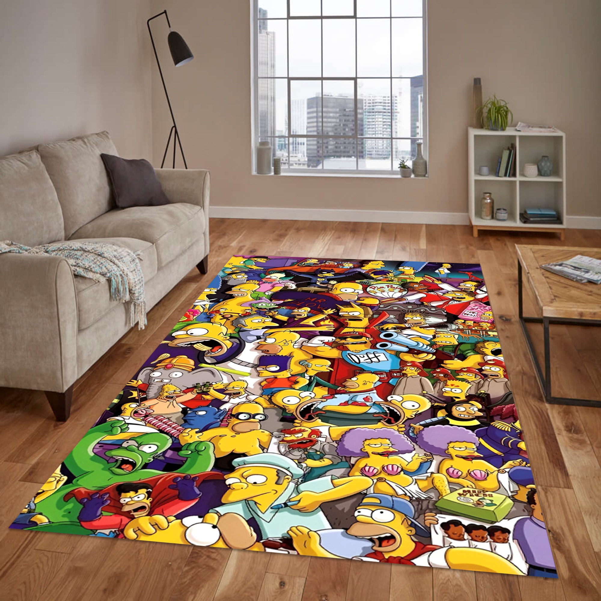 Homer simpson rug - Etsy 日本