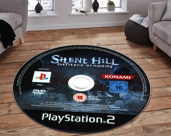 Personalized Gamer Rug: Round Cotton Game Room Decor