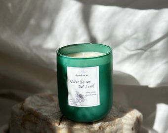 Ylang Ylang, Clove & Musk - Scented CocoSoy Wax Candle (Motto:You're the one that I want)