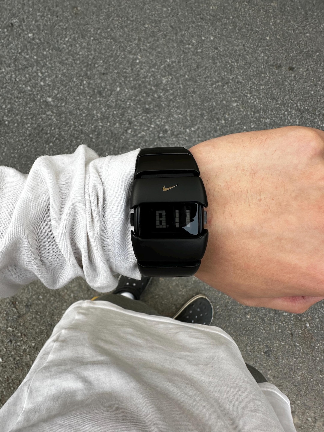 Nike Triax D Line Cyber Watch is an Iconic Model in Black