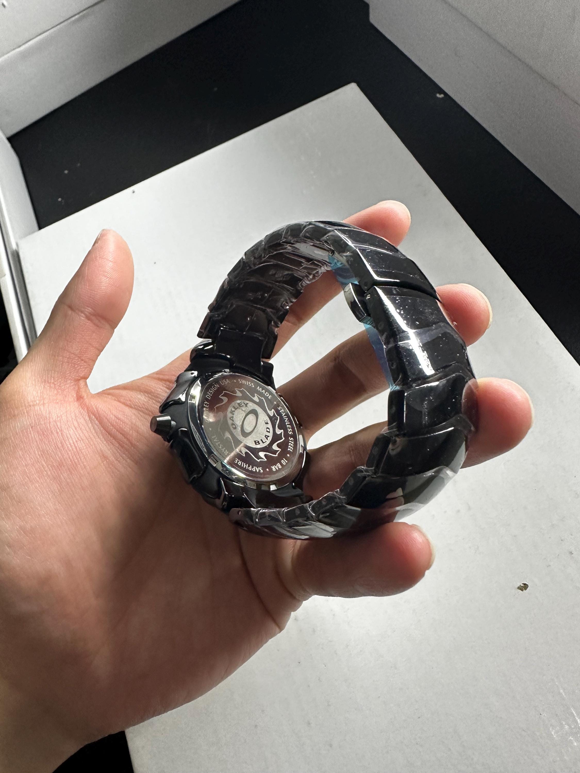 ヴィンテージ オークリー ブレード II ウォッチ – オールブラック