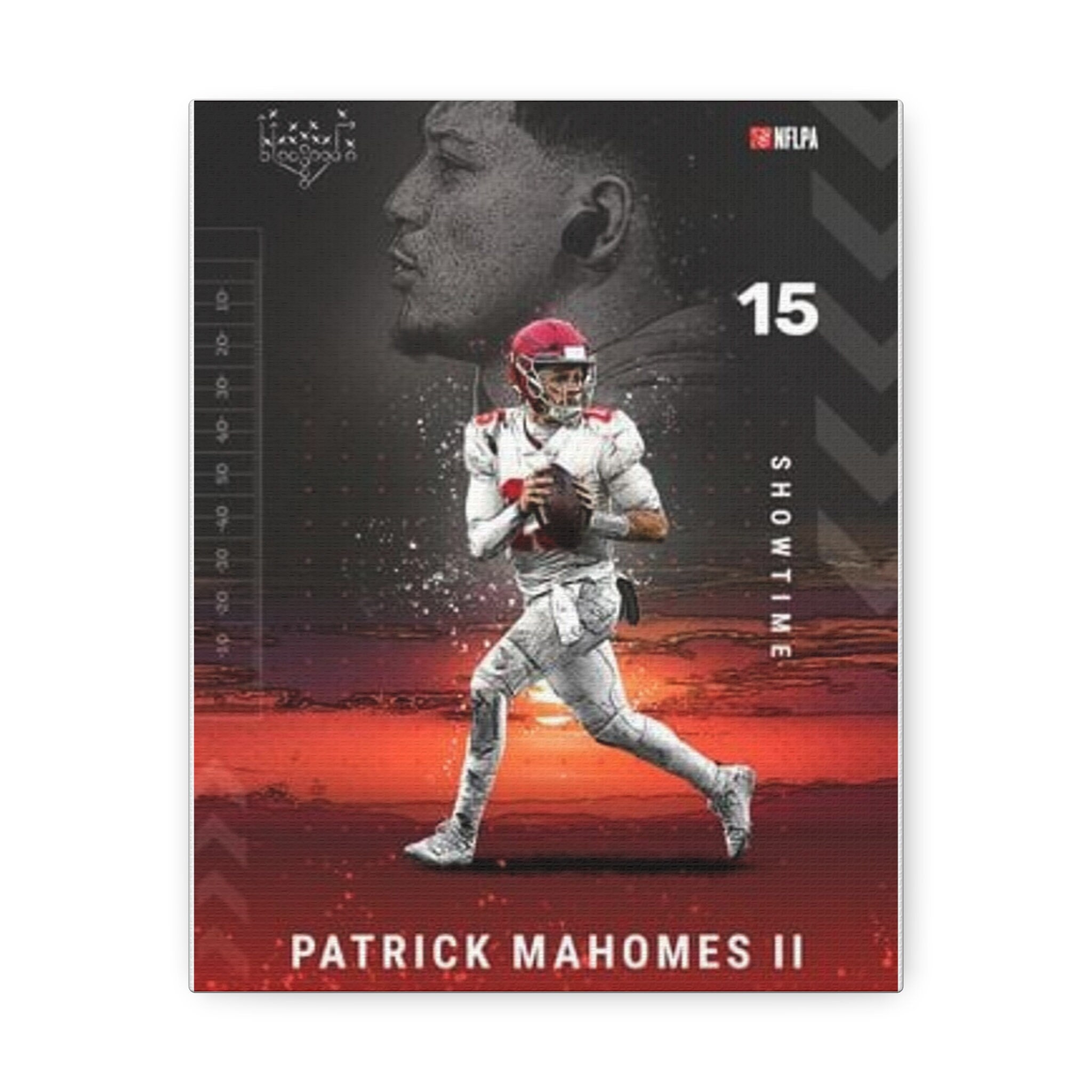 Framed Wall Art, Patrick Mahomes, American Football, NFL, Posters Prints, Home Décor, Sports Gift, Bedroom, Mancave, Bar, Christmas