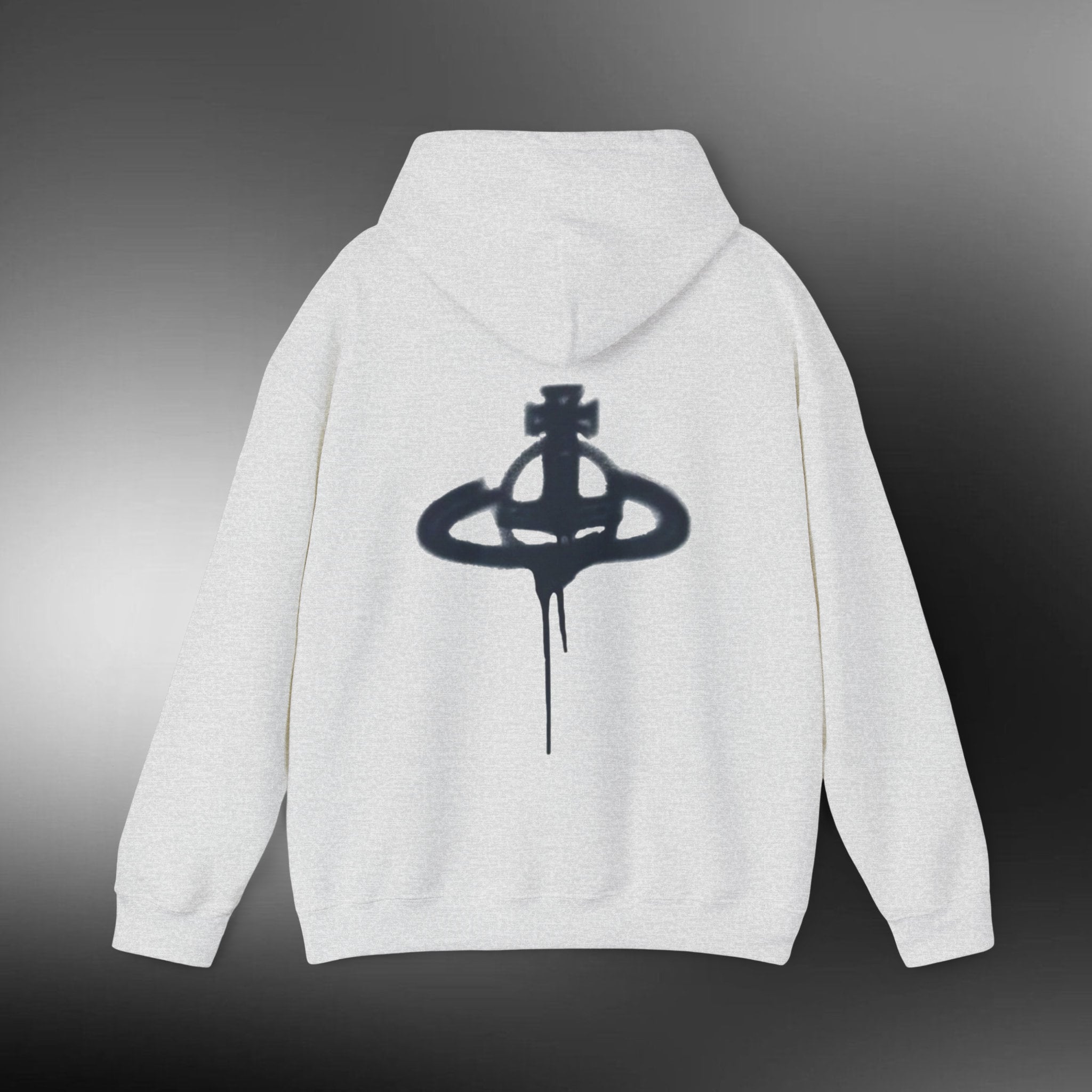 VivienneWestwood SPRAY ORB PULLOVERスウェットパーカー svw556 Vivienne Westwood Spray Paint Orb Design Hoodie, Unisex