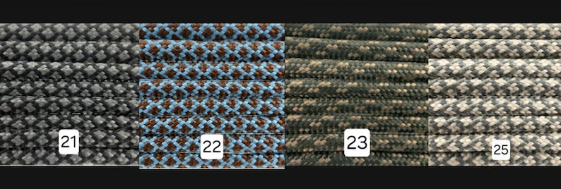 Hundehalsband und Hundeleine aus Paracord – handgefertigtes Set – individuell anpassbar – robust & farblich wählbar Bild 5