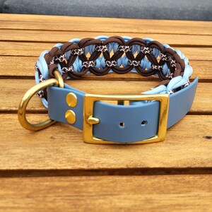 Personalized Braided Paracord Dog Collar/Braided/with Adjustable Buckle/Collar/Dog/Gold/Various Colors