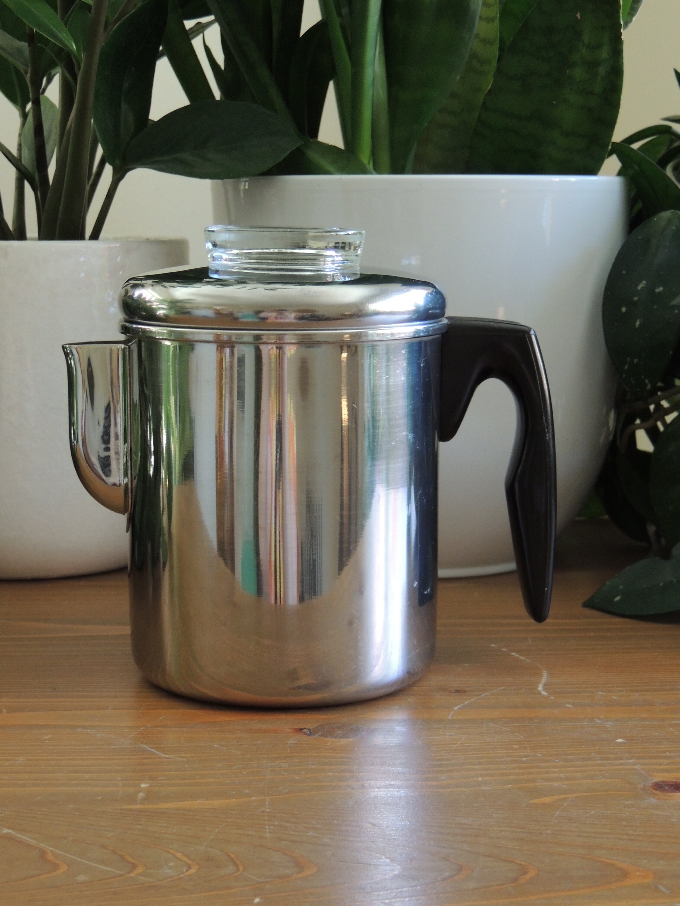 Vintage GSW Stainless Steel Coffee Percolator, Near New Etsy