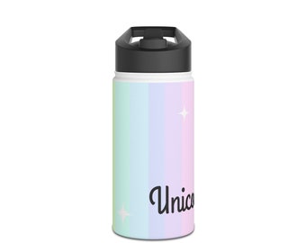 Stainless Steel Water Bottle, Standard Lid