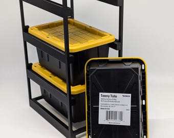 Storage Rack for Lowe's / Member's Mark Teeny Totes 6036639 / 990507680 (Bins not Included)