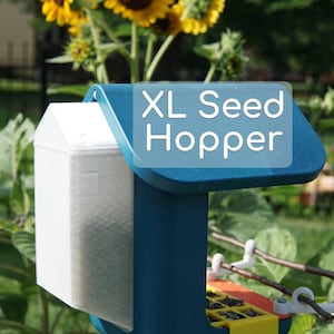 XL Extended Seed Hopper – Bird Buddy Compatible 3rd Party Accessory
