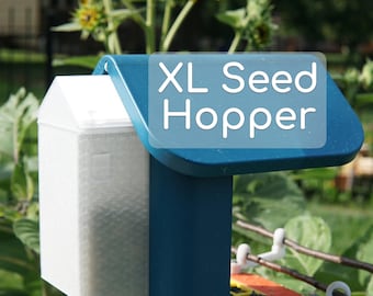 XL Extended Seed Hopper – Bird Buddy Compatible 3rd Party Accessory