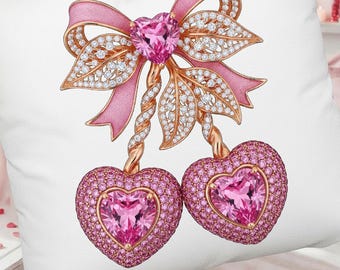 Valentine Strawberry Rhinestone Png, Love Strawberry Sparkle Png, Preppy Valentines Day Png, Girly Vday Png, Faux Glitter Berry Coquette Png