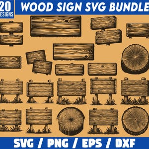 Puede incluir: Un conjunto de 20 diseños de letreros de madera SVG. Los letreros son de varias formas y tamaños, con un aspecto rústico y vintage. Los diseños son perfectos para crear letreros personalizados para tu hogar, negocio o proyectos de manualidades.