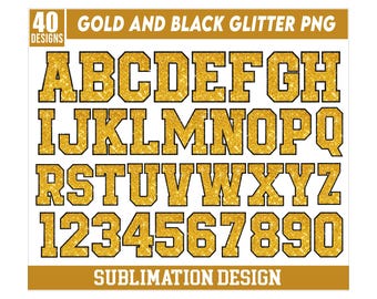 ゴールド アルファベット PNGゴールドグリッターアルファベット、キラキラクリップアート、文字