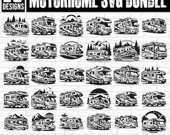 Zestaw SVG dla kamperów, zestaw SVG dla kamperów, SVG dla kempingów, SVG dla przyczep, SVG dla lat, SVG dla kamperów, SVG dla przyczep kempingowych, SVG dla kempingów
