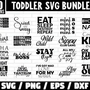 Toddler Svg Bundle, Toddler Shirt Svg, Kids Shirt Svg, Funny Cut File, Toddler Png, baby girl svg, baby boy svg, kids toddler svg