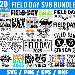 Field Day SVG 2025 bundel, School Field Day, Teacher Svg, Field Day Svg, Last Day of School Svg, Funny Teacher Shirt Svg, Field Day Shirt